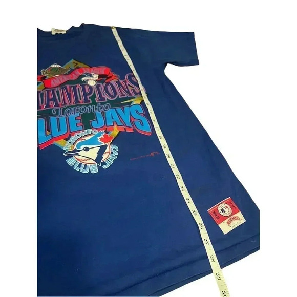 Vintage 1992 Toronto Blue Jays World Series Champions T-Shirt Large - Picture 4 of 7
